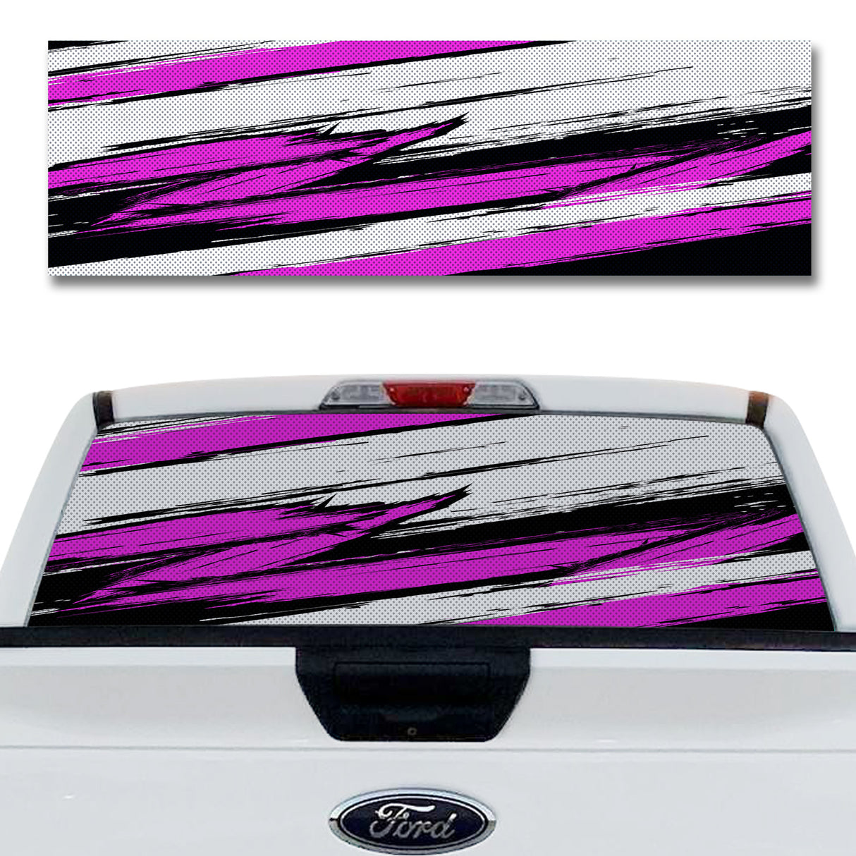 Grunge Stripe Magenta