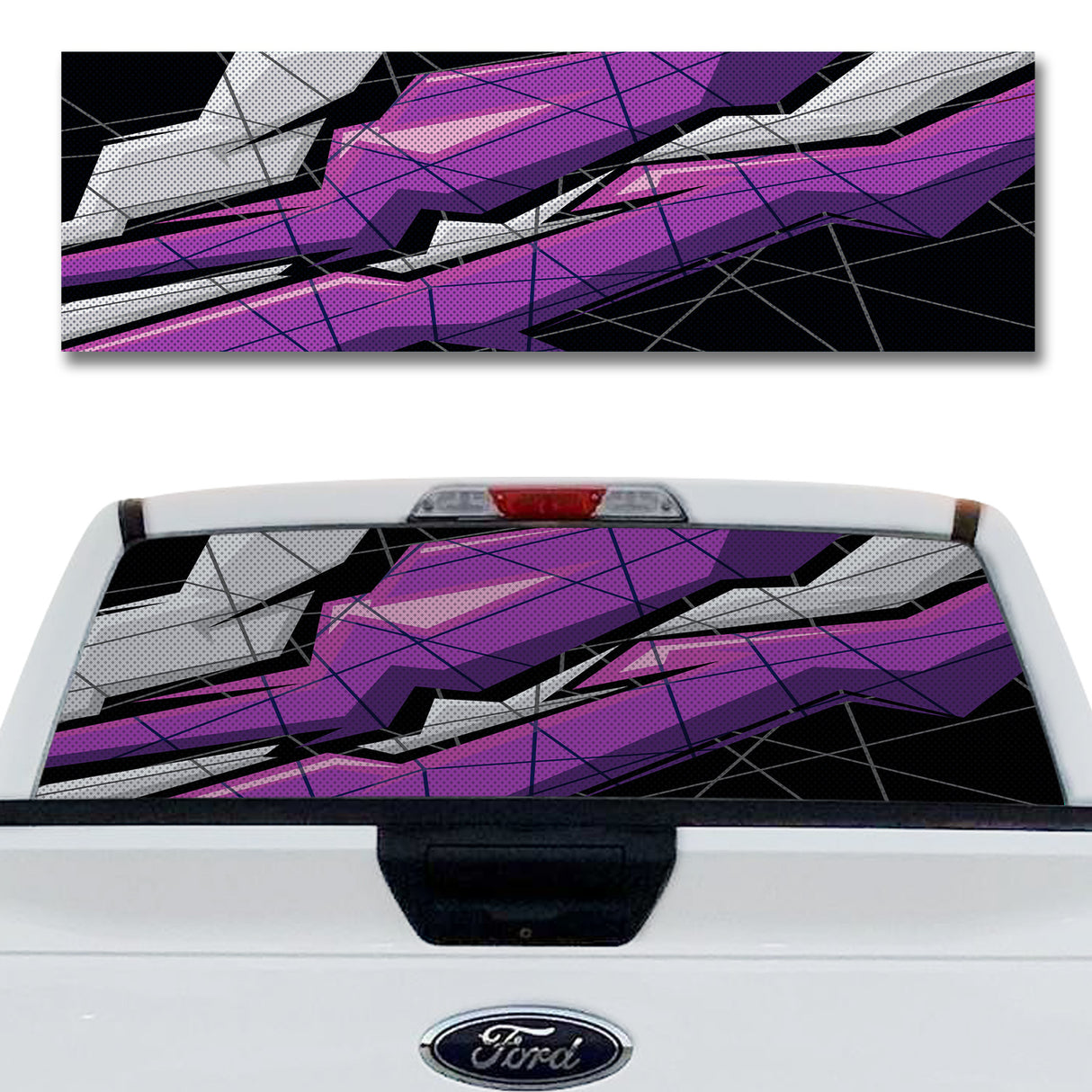 Polygon Grunge Magenta