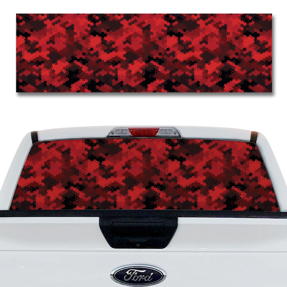 Red Hexa Camo