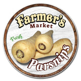 Farmer's Market Parsnips Circle