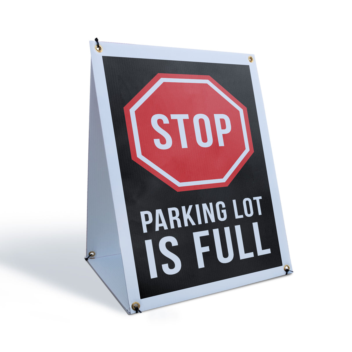 Stop Parking Lot Is Full