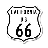 California Route Marker Shield Sign Us 66