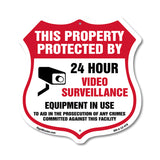Video Surveillance This Property Protected By 24 Hour Video Surveillance Equipment In Use To Aid In The Prosecutution