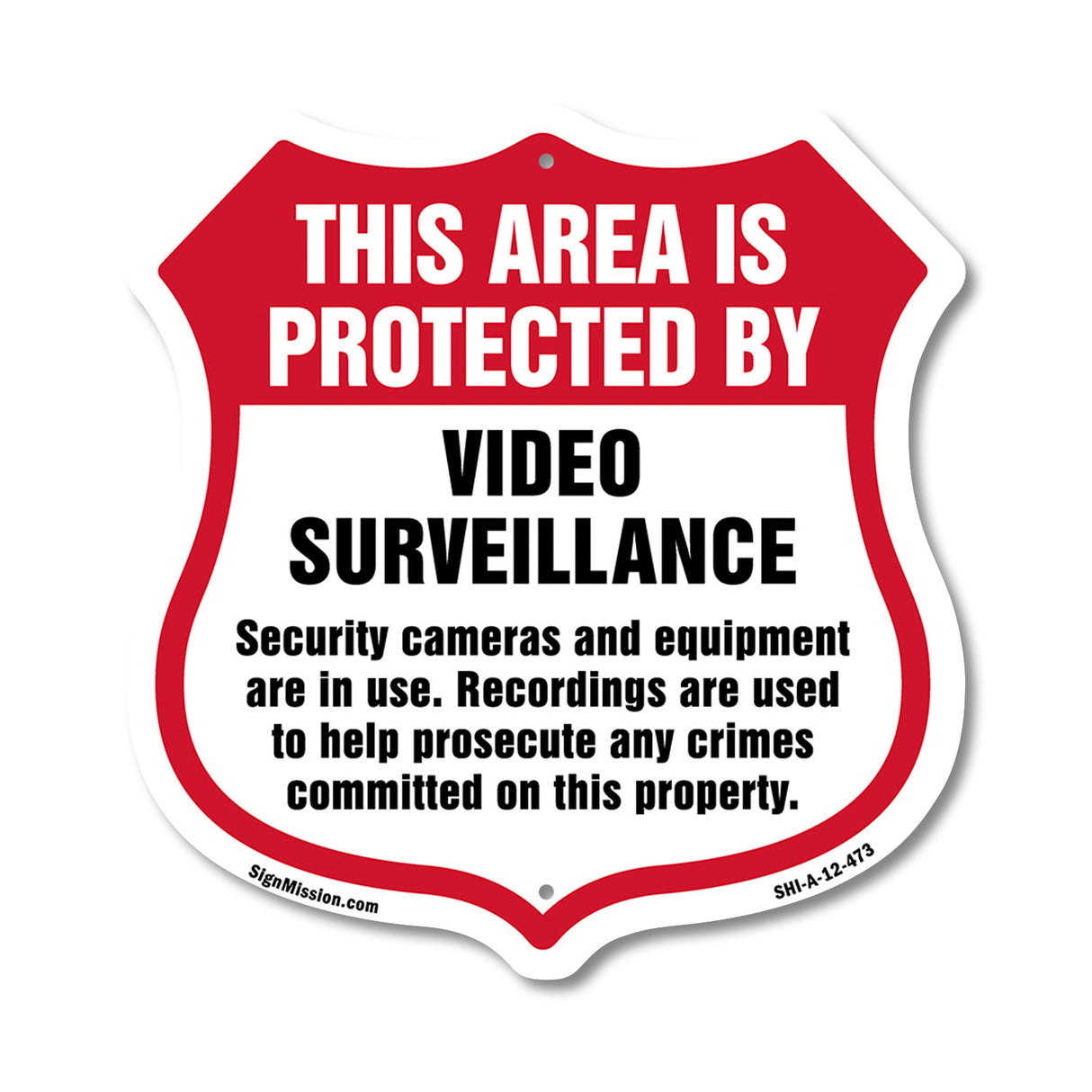 Video Surveillance This Area Is Protected By Video Surveillance Security Cameras And Equipment Are In Use