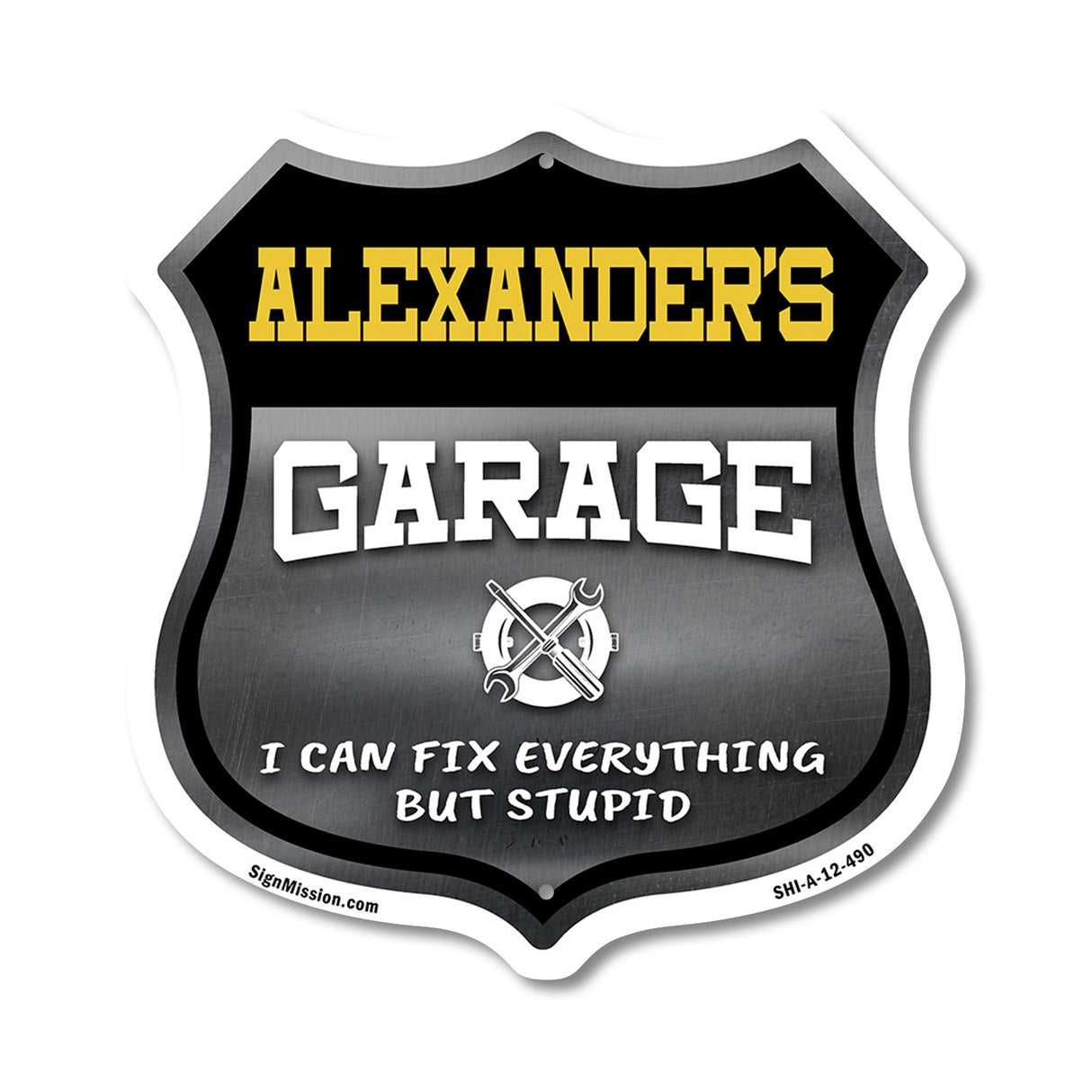 Alexander's Garage I Can Fix Everything But Stupid