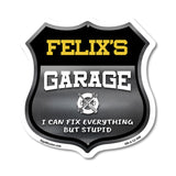 Felix's Garage I Can Fix Everything But Stupid