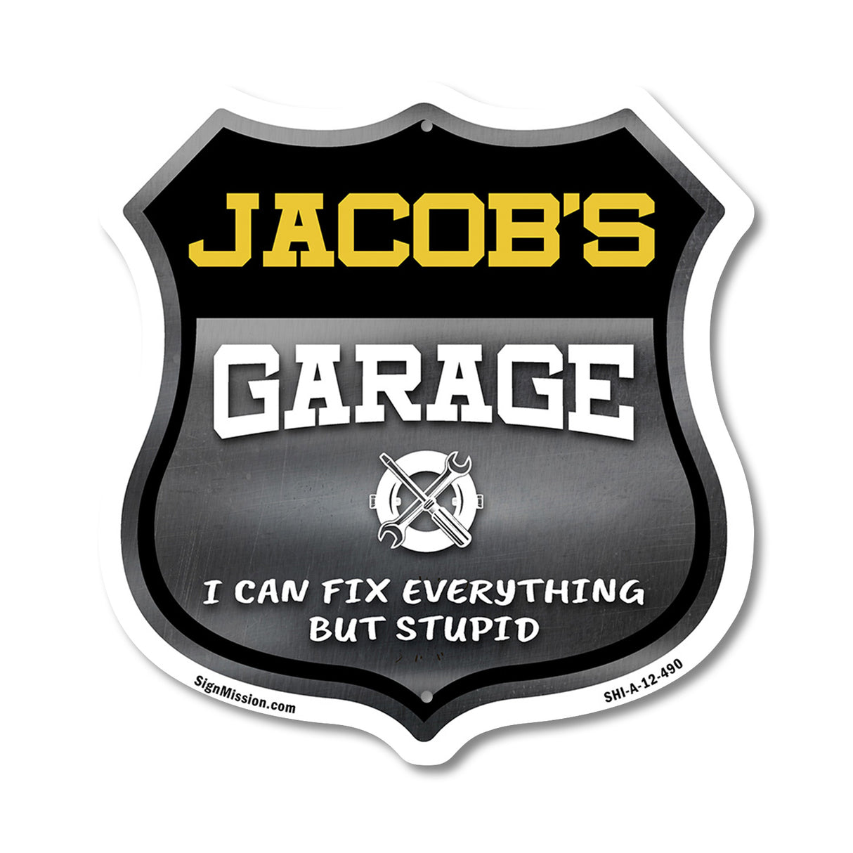 Jacob's Garage I Can Fix Everything But Stupid