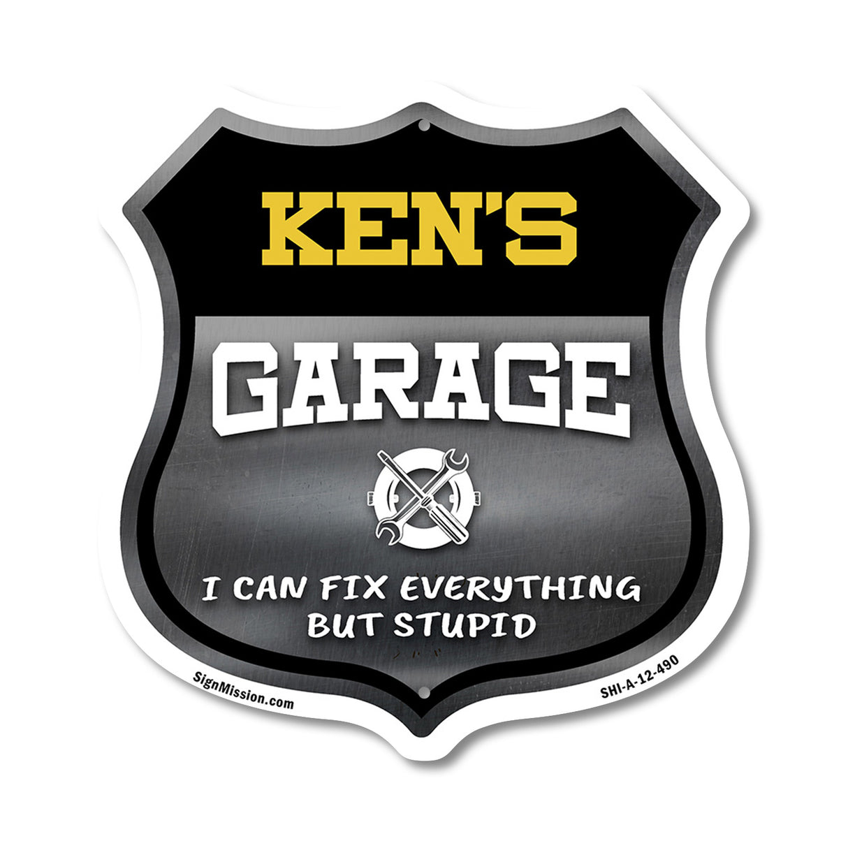 Ken's Garage I Can Fix Everything But Stupid