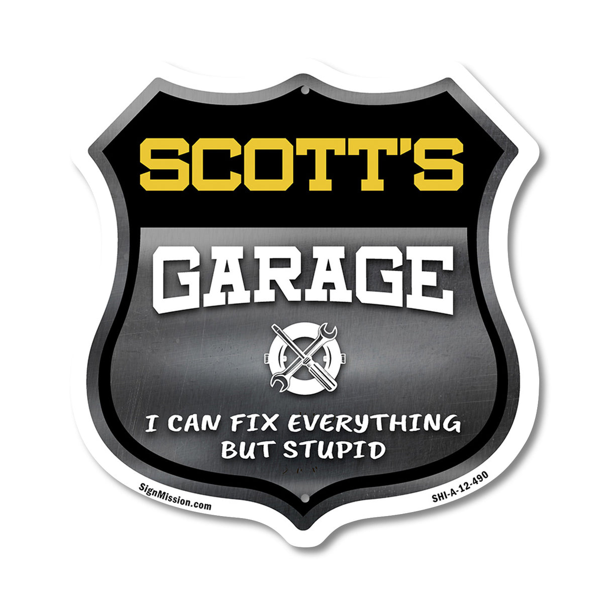 Scott's Garage I Can Fix Everything But Stupid