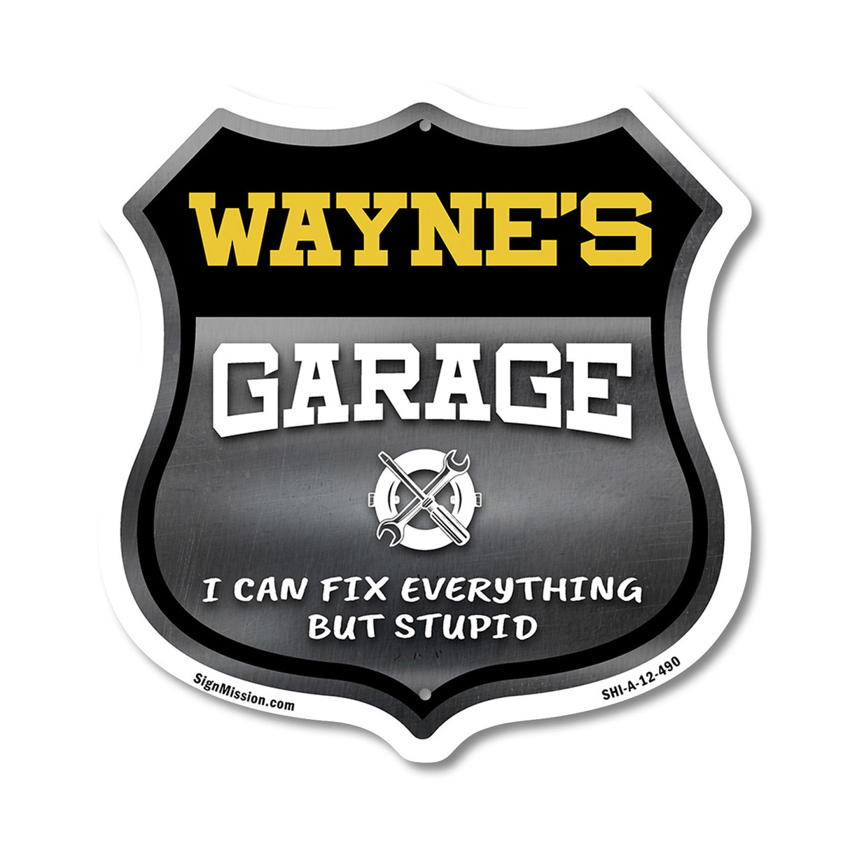 Wayne's Garage I Can Fix Everything But Stupid