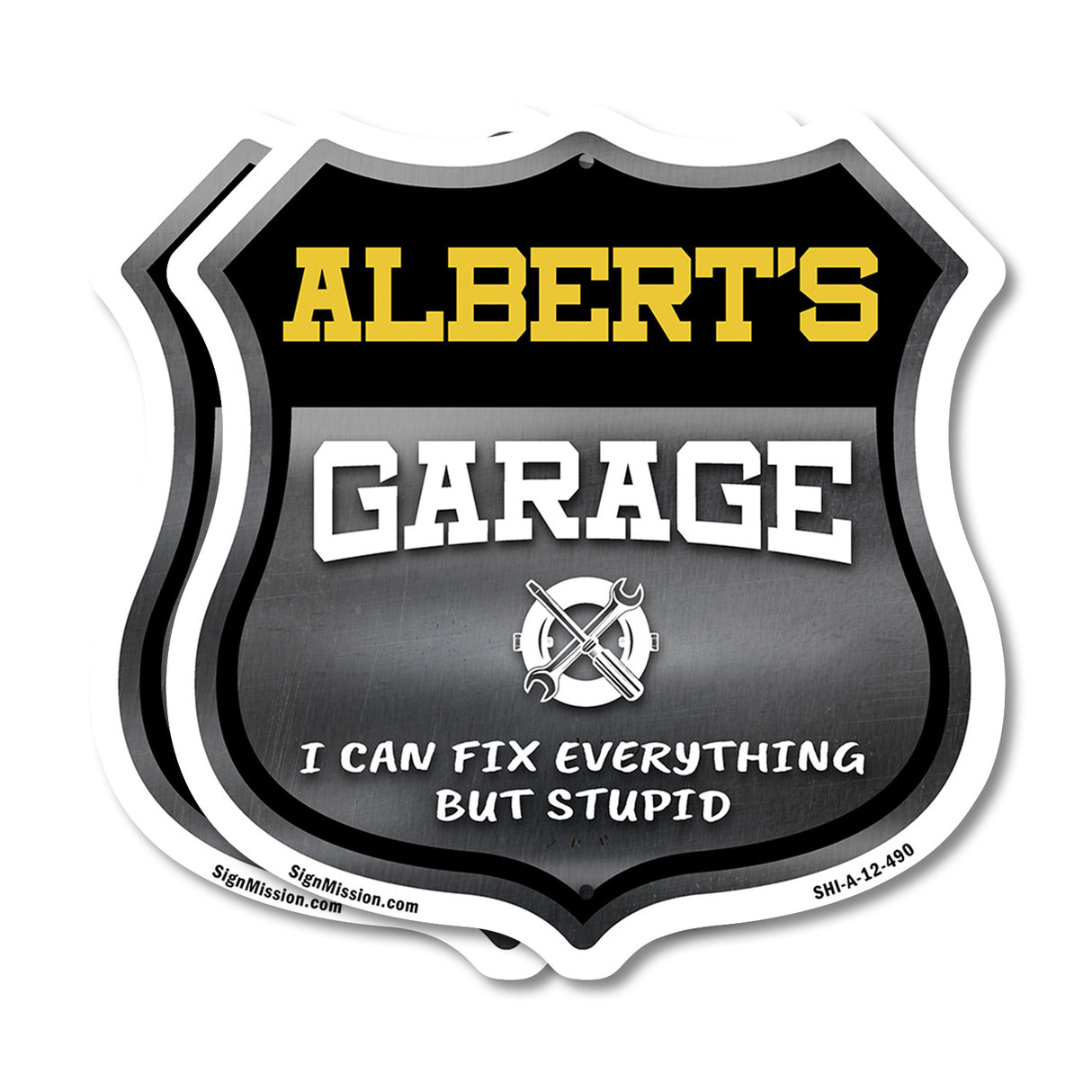 Albert's Garage I Can Fix Everything But Stupid