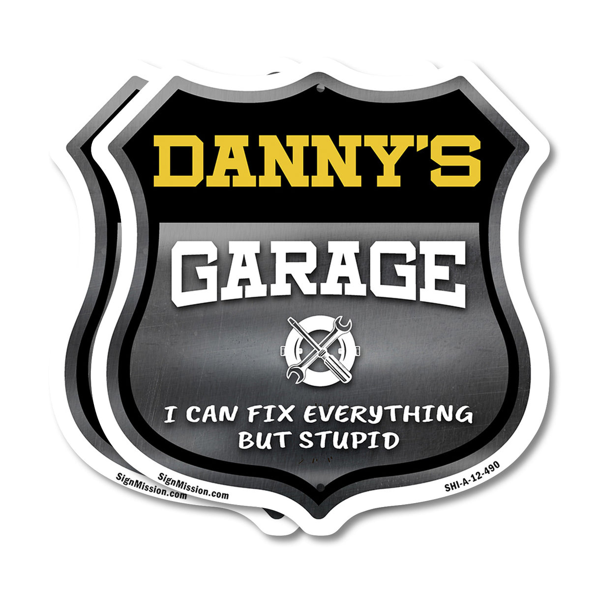 Danny's Garage I Can Fix Everything But Stupid