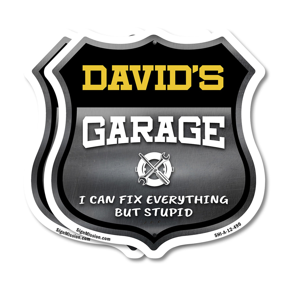 David's Garage I Can Fix Everything But Stupid