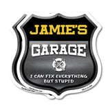 Jamie's Garage I Can Fix Everything But Stupid