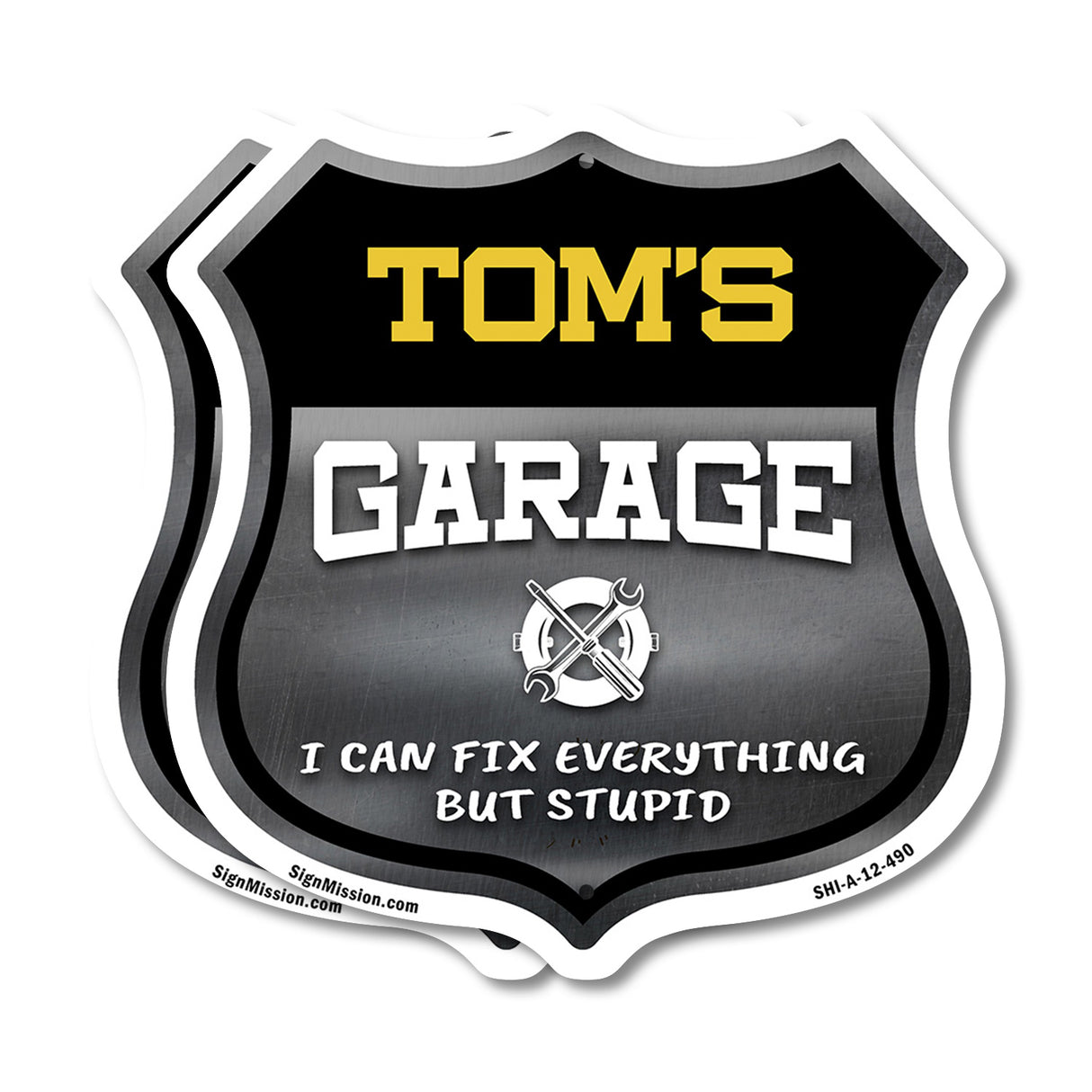 Tom's Garage I Can Fix Everything But Stupid