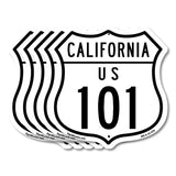 California Route Marker Shield Sign Us 101