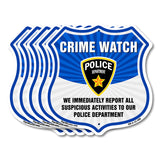 Neighborhood Crime Watch We Immediately Report All Suspicious Activities To Our Police Department