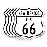 New Mexico Route Marker Shield Sign Us 66