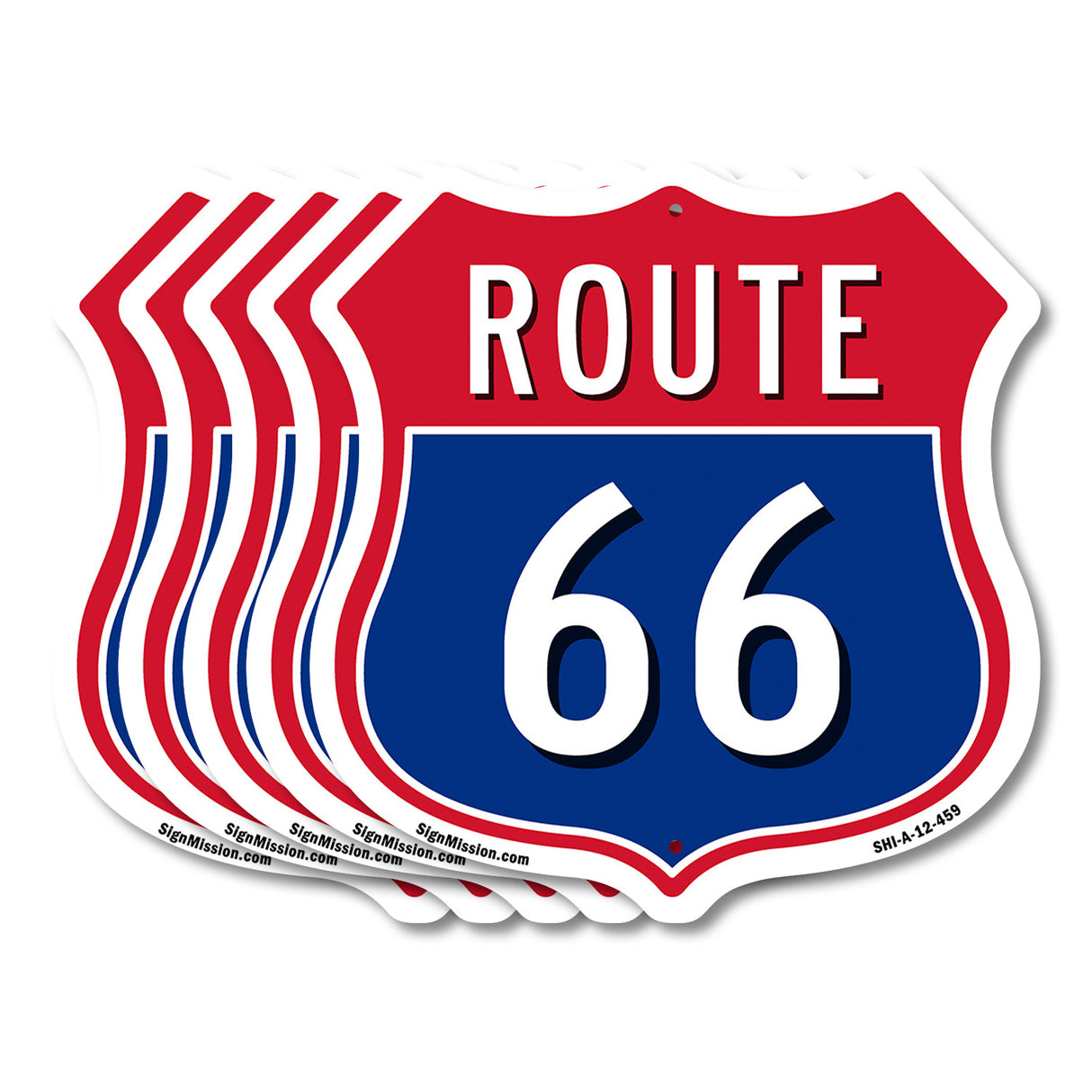 Route Marker Shield Sign Route 66