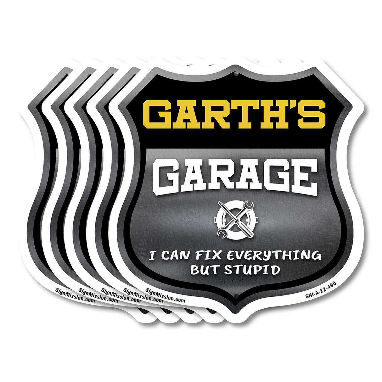 Garth's Garage I Can Fix Everything But Stupid
