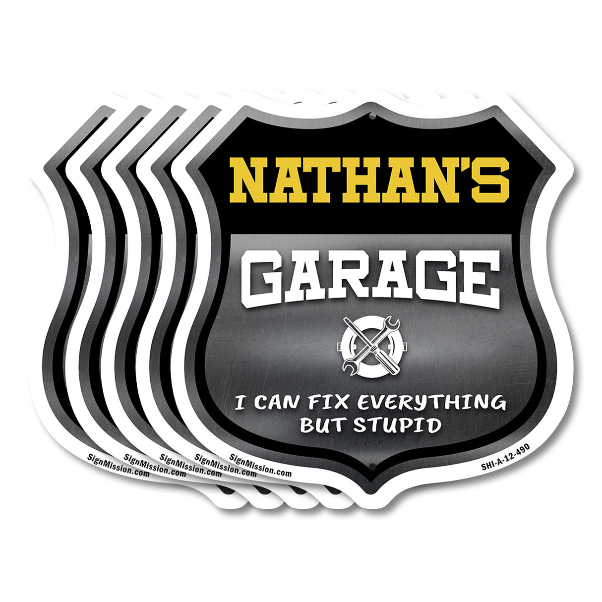 Nathan's Garage I Can Fix Everything But Stupid