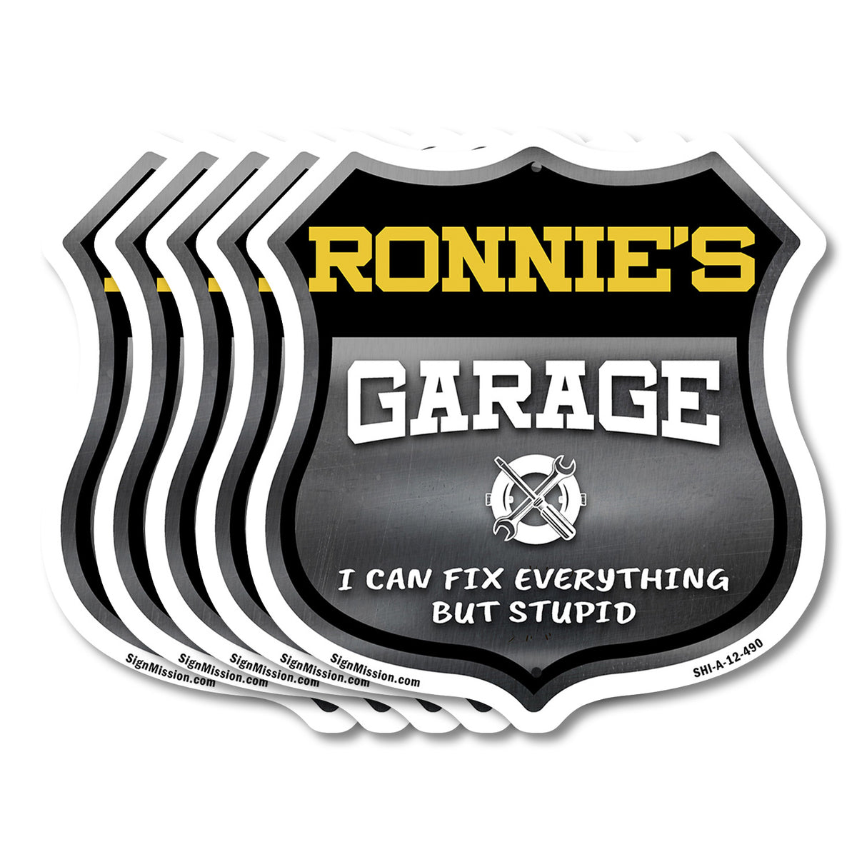 Ronnie's Garage I Can Fix Everything But Stupid
