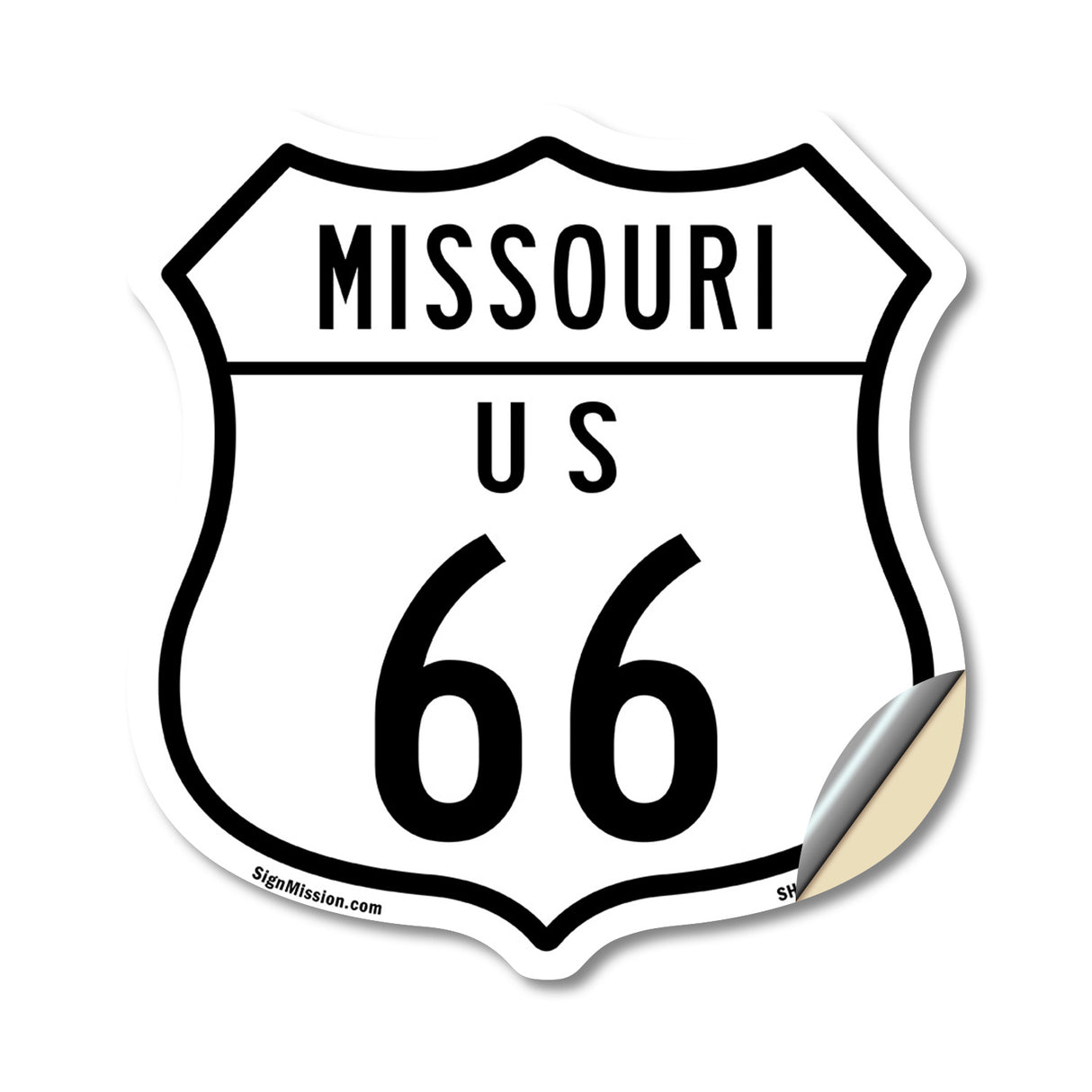 Missouri Route Marker Shield Sign Us 66