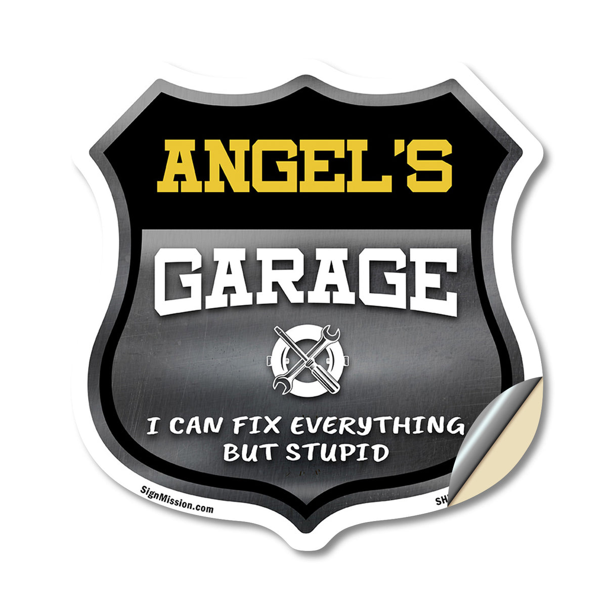 Angel's Garage I Can Fix Everything But Stupid