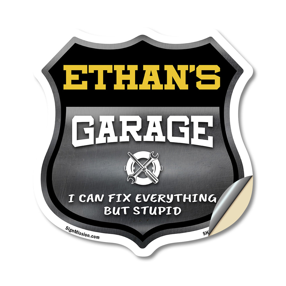 Ethan's Garage I Can Fix Everything But Stupid