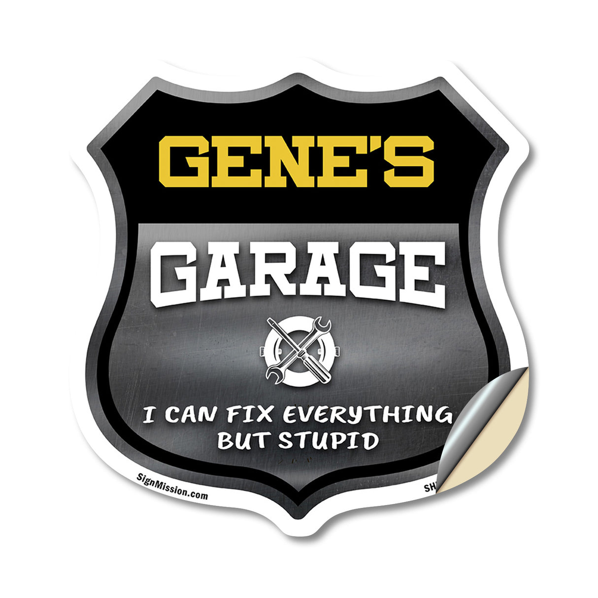 Gene's Garage I Can Fix Everything But Stupid