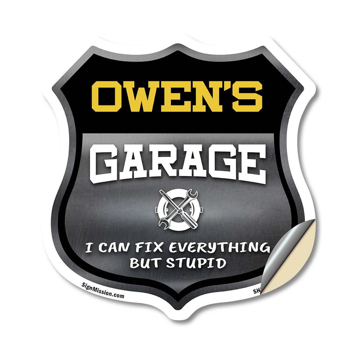 Owen's Garage I Can Fix Everything But Stupid