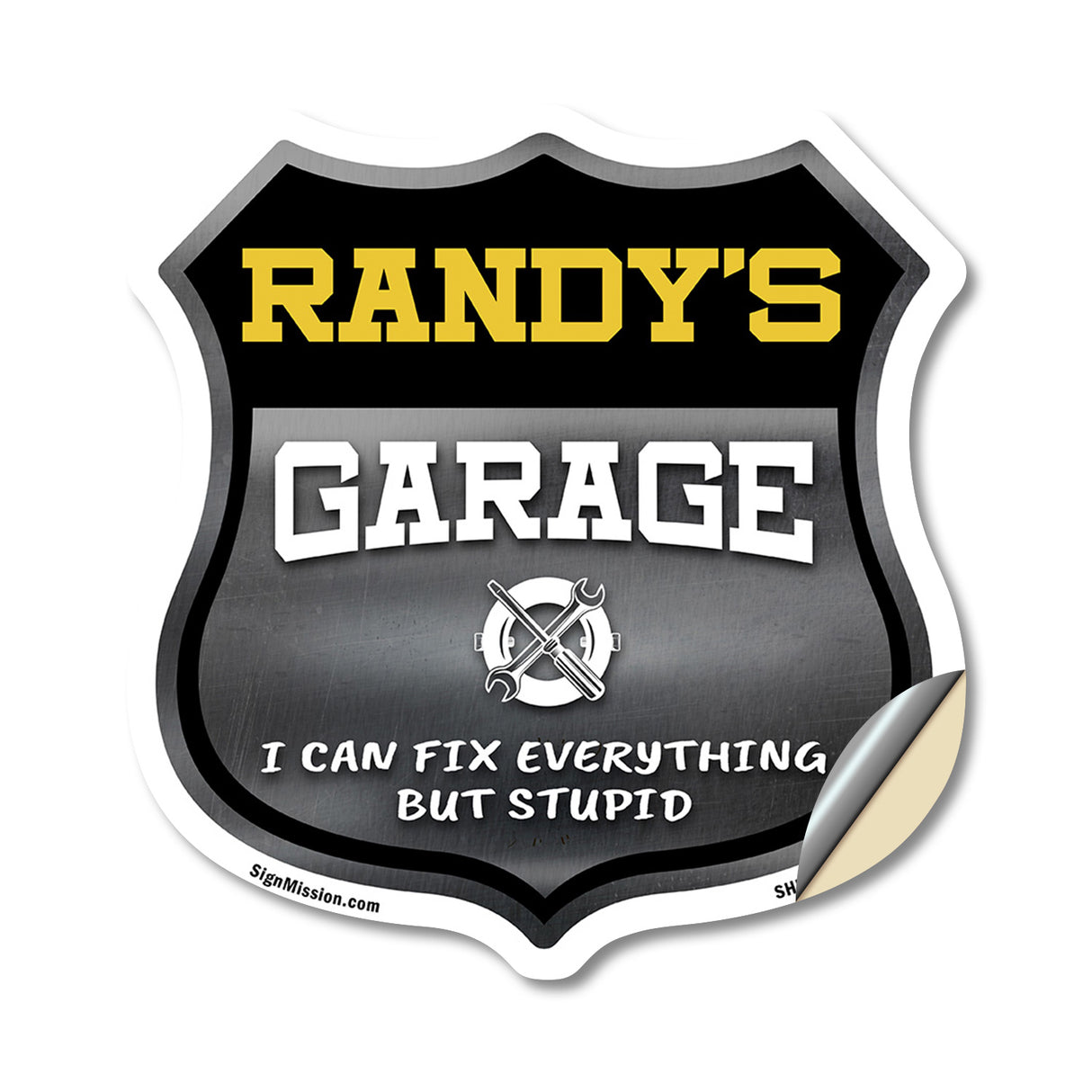 Randy's Garage I Can Fix Everything But Stupid