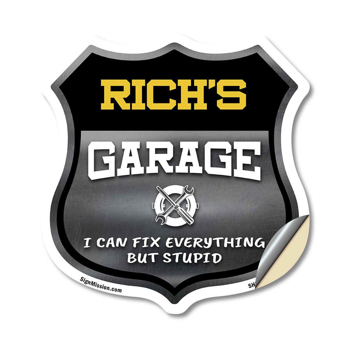 Rich's Garage I Can Fix Everything But Stupid