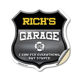 Rich's Garage I Can Fix Everything But Stupid