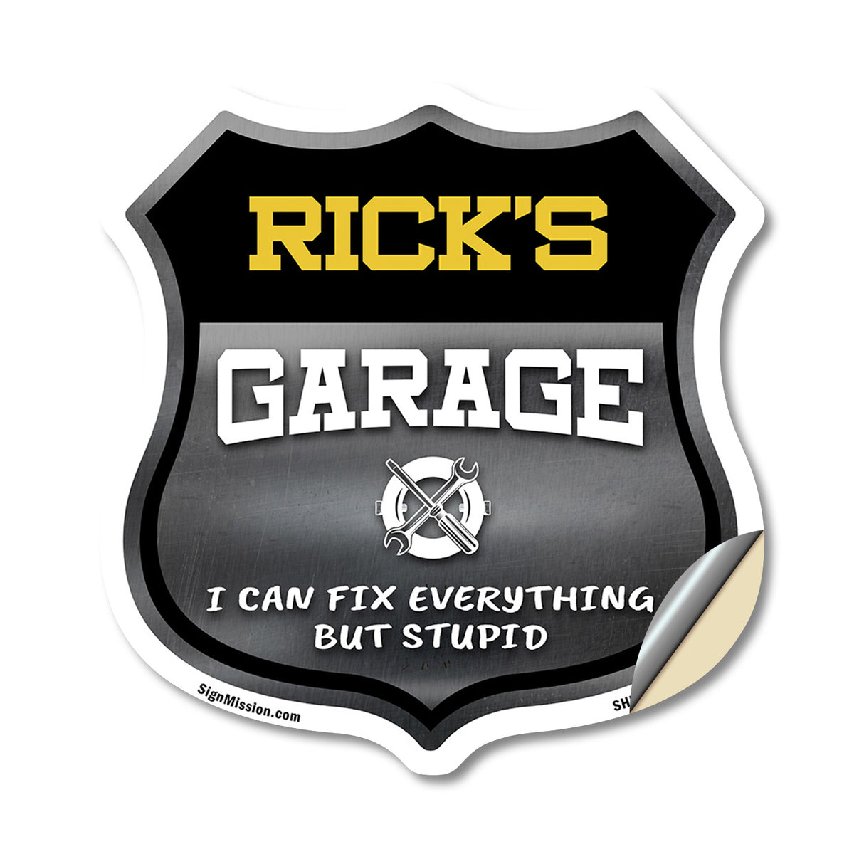 Rick's Garage I Can Fix Everything But Stupid