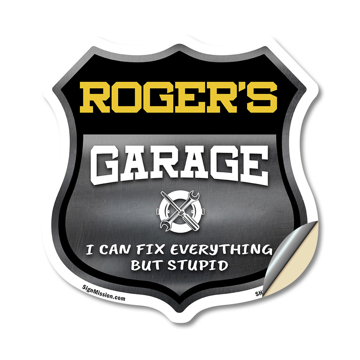 Roger's Garage I Can Fix Everything But Stupid
