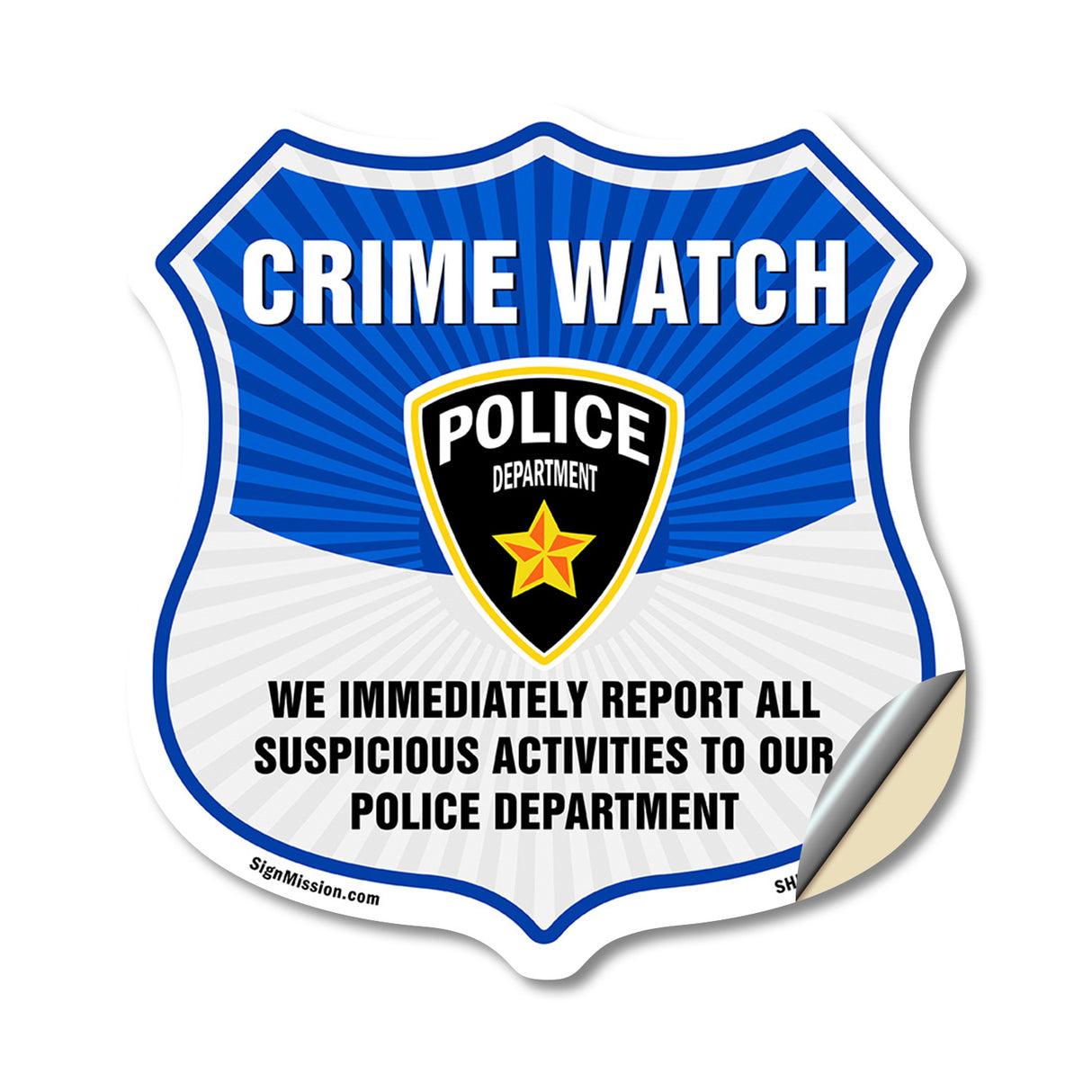 Neighborhood Crime Watch We Immediately Report All Suspicious Activities To Our Police Department