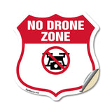 No Drone Shield Sign No Drone Zone From Federal State And Local Aviation Authorities
