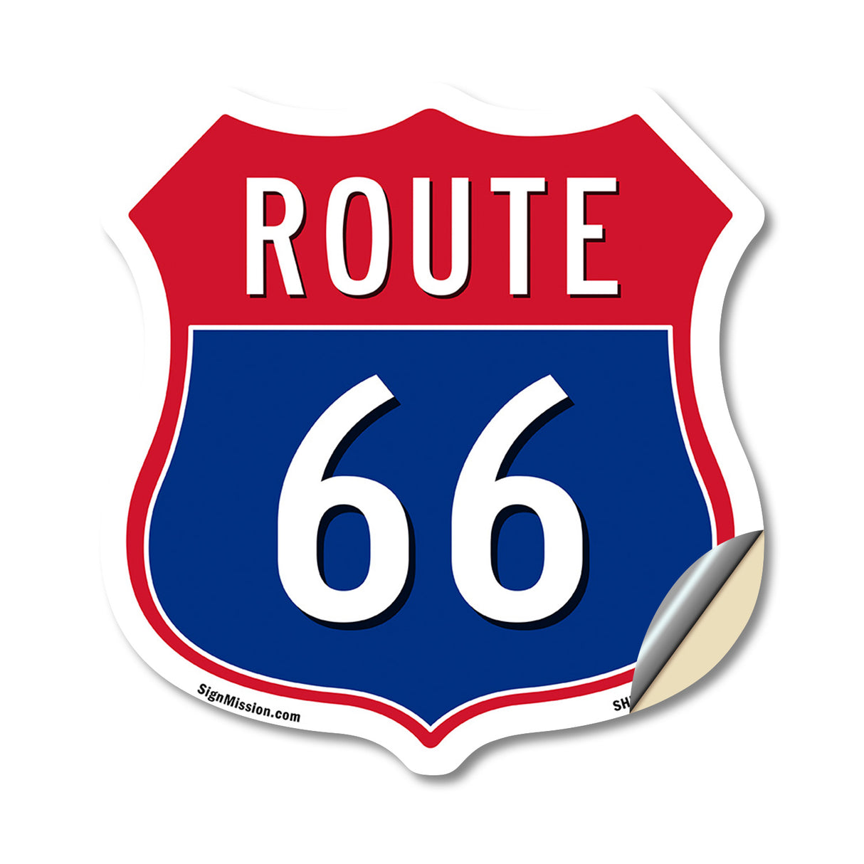 Route Marker Shield Sign Route 66