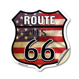 Route Us 66 Flag