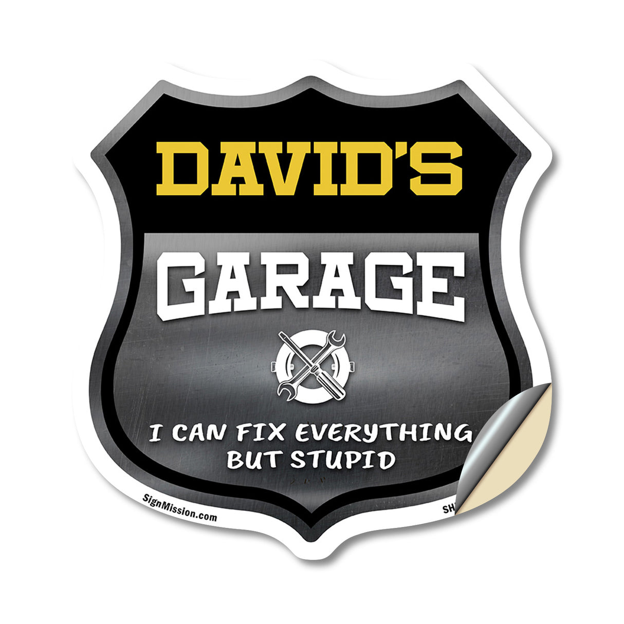 David's Garage I Can Fix Everything But Stupid