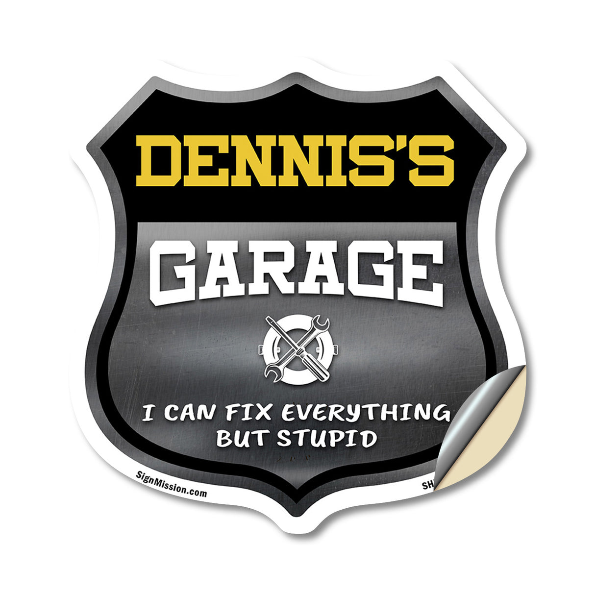 Dennis's Garage I Can Fix Everything But Stupid