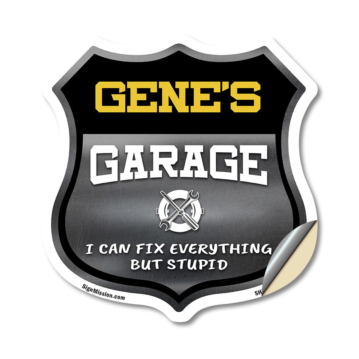 Gene's Garage I Can Fix Everything But Stupid