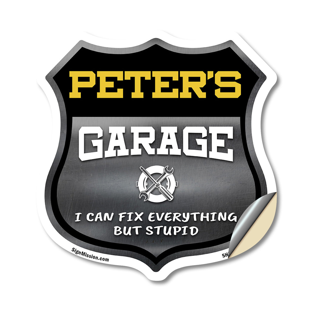 Peter's Garage I Can Fix Everything But Stupid