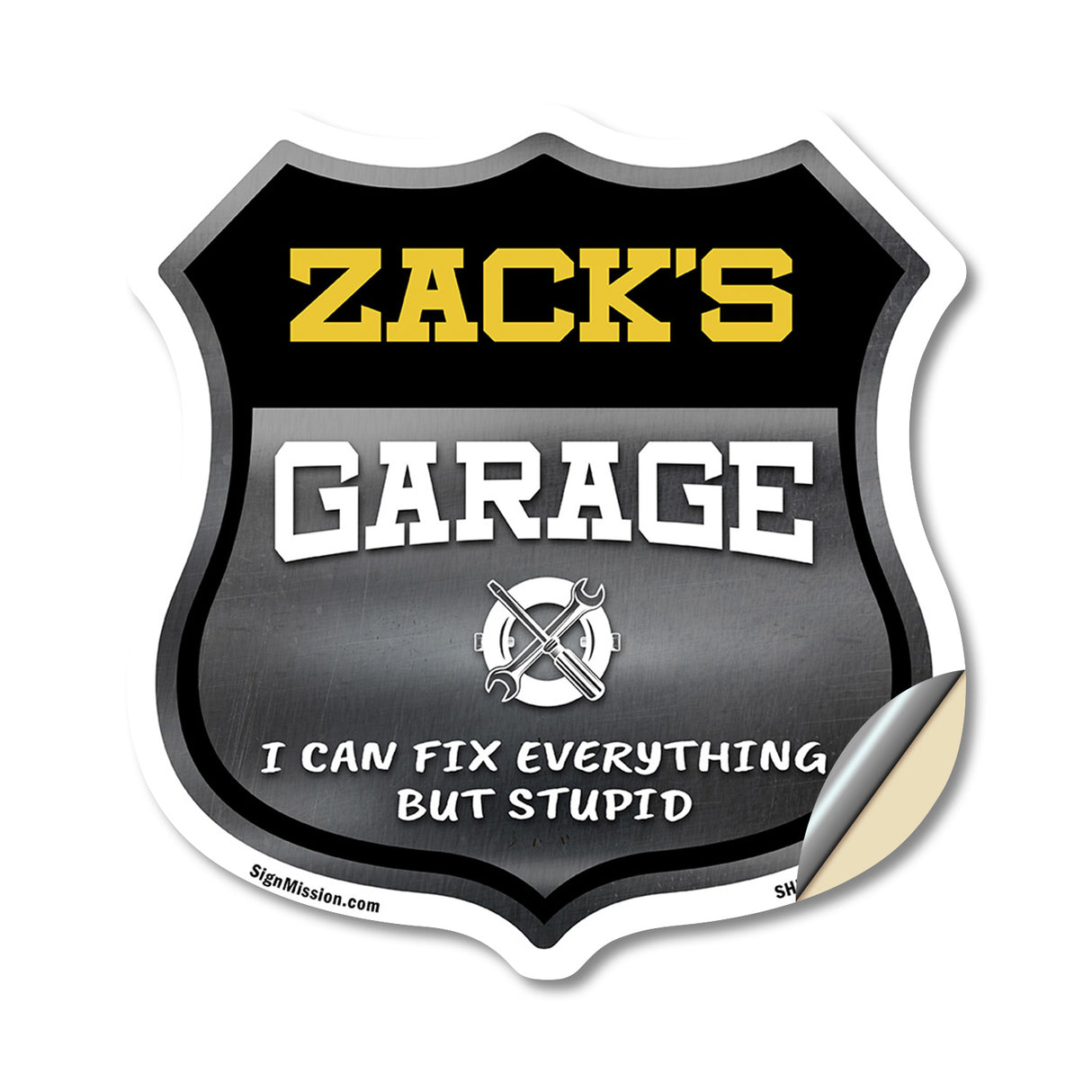 Zack's Garage I Can Fix Everything But Stupid