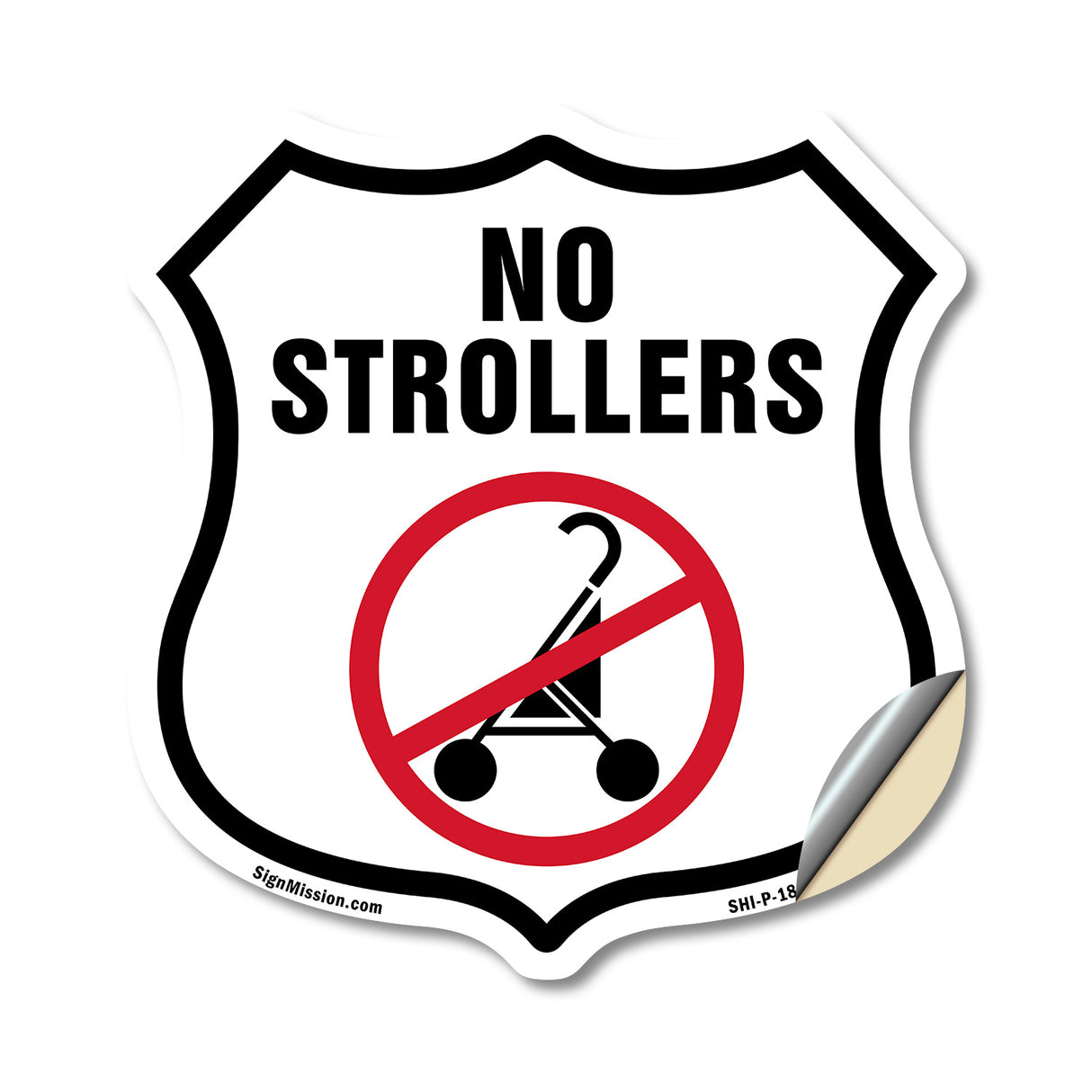 No Strollers