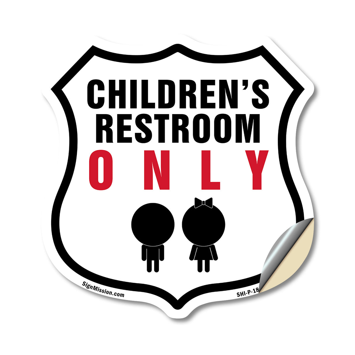 Children's Restroom Only