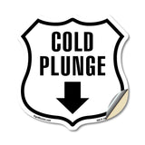 Cold Plunge Down Arrow