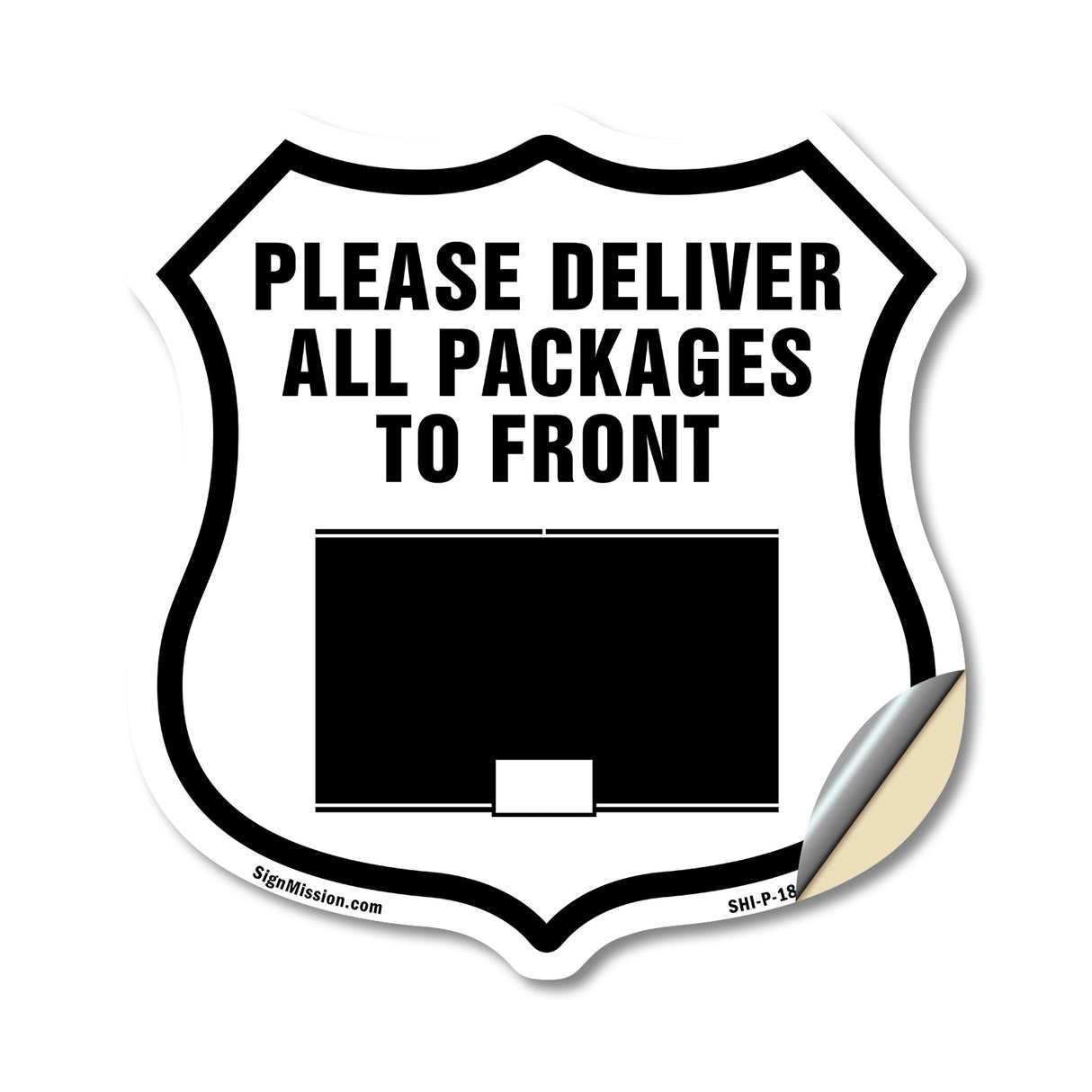 Please Deliver All Packages To Front