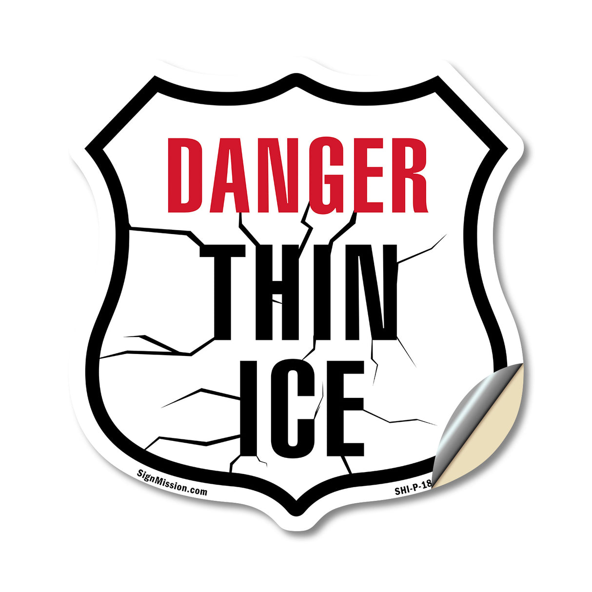 Danger Thin Ice